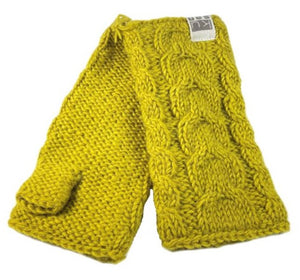 Kusan-Cable-Knit-Handwarmers-Yellow-PK2228_300x300-1