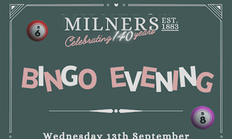 Milners Celebrate 140 Years!